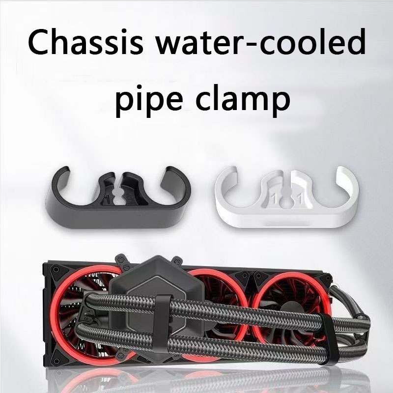 Plastic Pipe Clip - คลิปหนีบสายเคเบิลสำหรับหม้อน้ำแบบระบายความร้อนด้วยน้ำ ตัวล็อคท่อระบายความร้อนด้วยน้ำ อุปกรณ์ตกแต่งและจัดเรียงโครงรถ ชุดสายไฟ