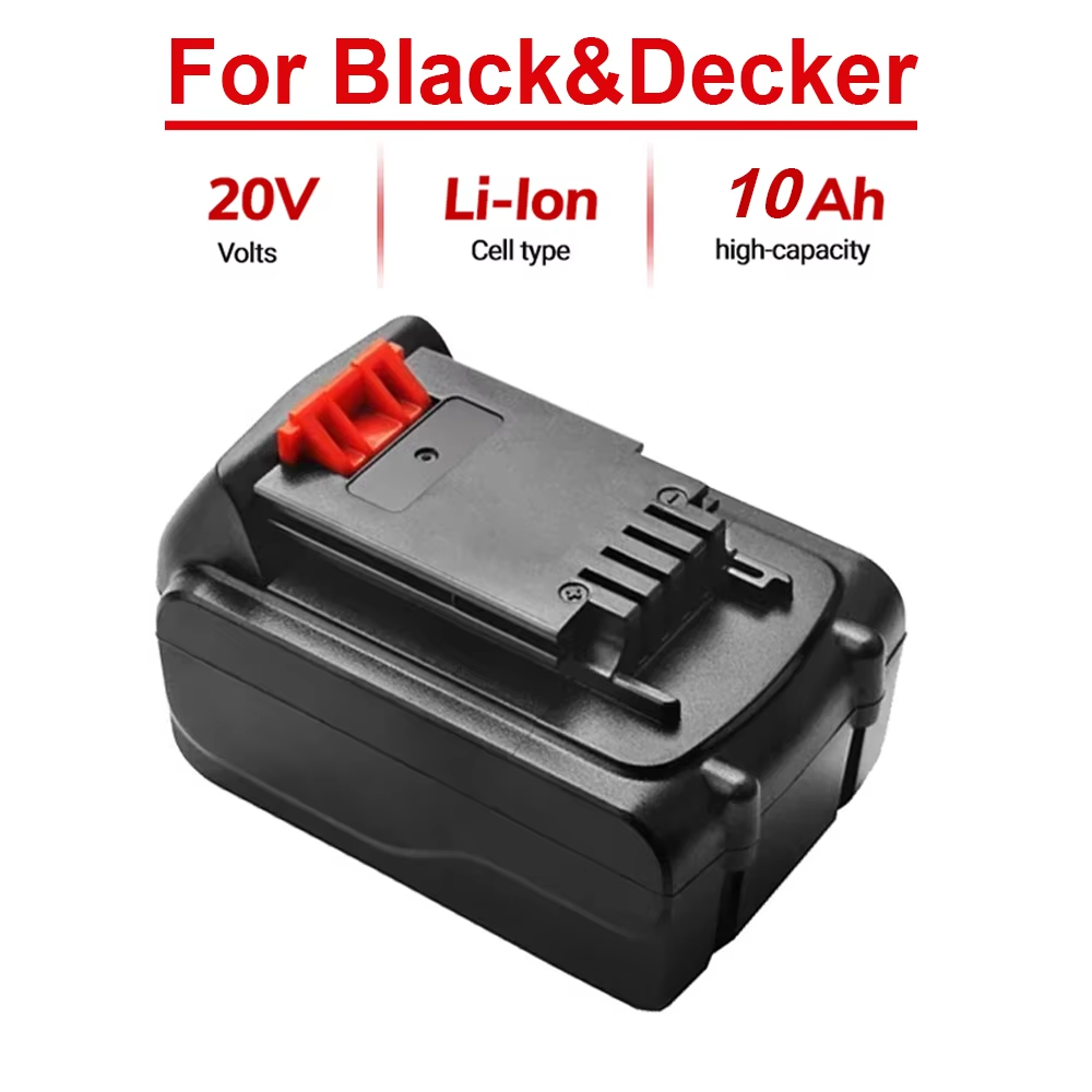 Black+Decker Tool 20V Max - แบตเตอรี่ 20v 10Ah รุ่น BL2018 ใช้แทนแบตเตอรี่
