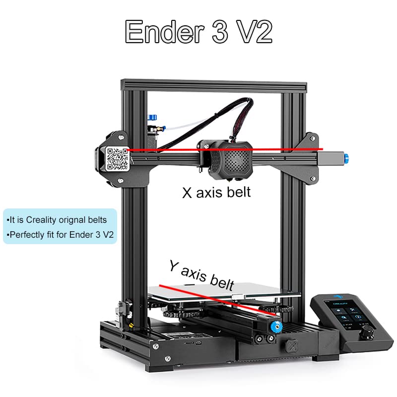 สายพาน Creality Official 2GT-6 - Creality Printer Ender 3 บทวิจารณ์และราคา