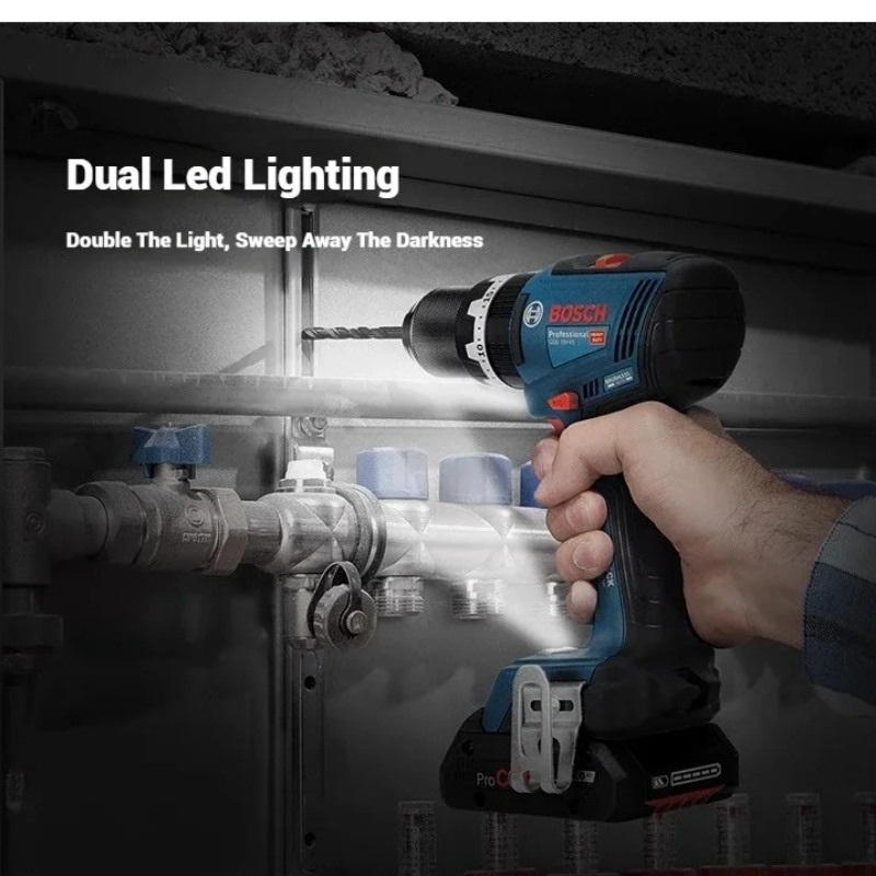 สว่านไร้สาย BOSCH GSR 18V-65 ร - Bosch Drill Gsb 18V บทวิจารณ์และราคา