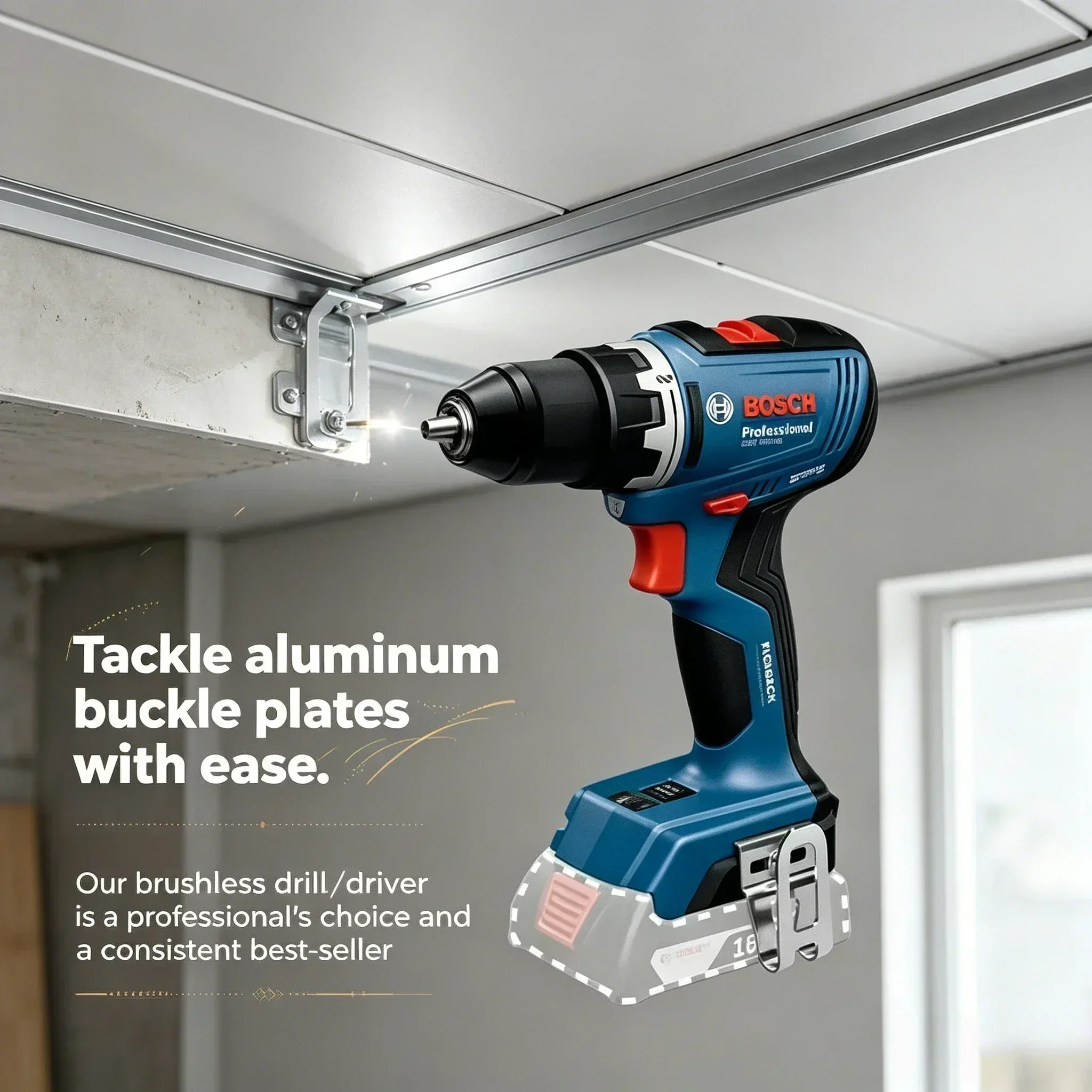 สว่านไร้สาย BOSCH GSR 18V-65 ร - Bosch Drill Gsb 18V บทวิจารณ์และราคา