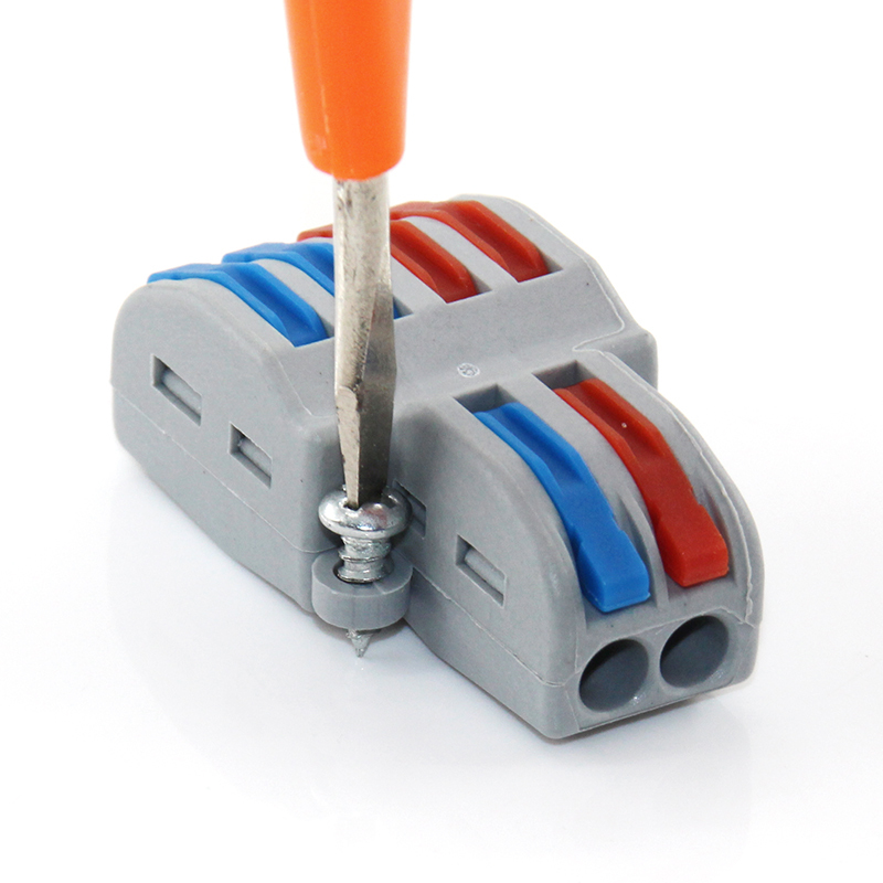 ขั้วต่อสายไฟขนาดกะทัดรัดอเนกปร - Push Fit Connector บทวิจารณ์และราคา