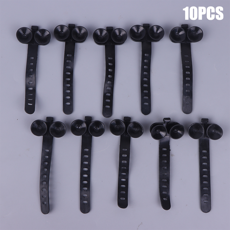 10 ชิ้น/เซ็ตถังปลา Tie ดูดถ้วย - Plastic Pipe Clip บทวิจารณ์และราคา