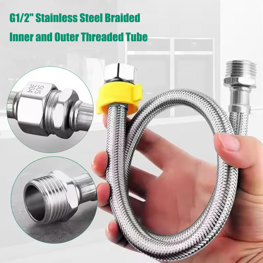 1 ชิ้น 20/40/60/80/100/150/200 - Flexible Hose Braided บทวิจารณ์และราคา