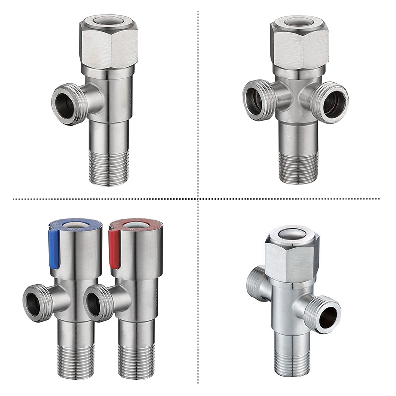สแตนเลสมุมวาล์ว G1/2 น้ําร้อนเ - Toilet Fill Valve บทวิจารณ์และราคา